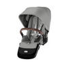 SPORTWAGENAUFSATZ  Gazelle S  Stone Grey  - Grau, Basics, Textil (43/21/54cm) - cybex GOLD