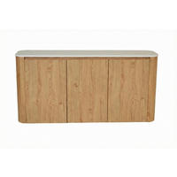 SIDEBOARD  150/74,1/39 cm  - Eichefarben/Weiß, KONVENTIONELL, Holzwerkstoff/Kunststoff (150/74,1/39cm) - MID.YOU