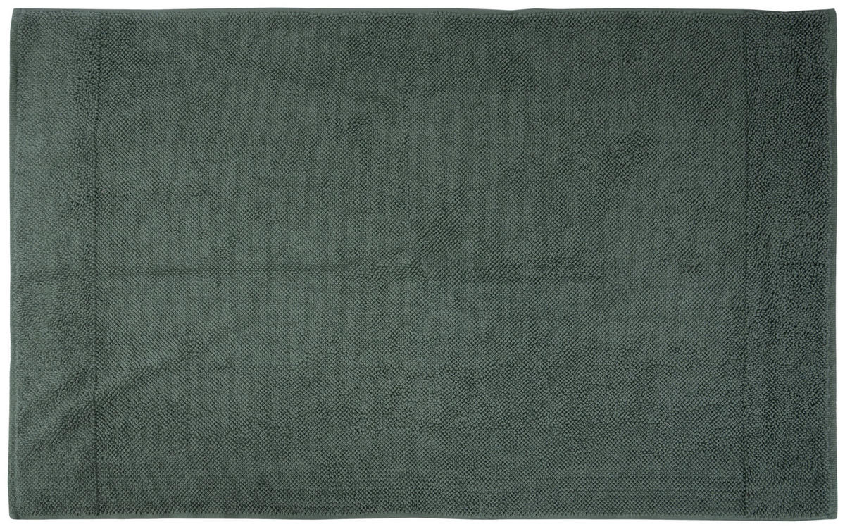 BADEMATTE BONITA Grün 70/120 cm  - Grün, KONVENTIONELL, Textil (70/120cm) - Bio:Vio