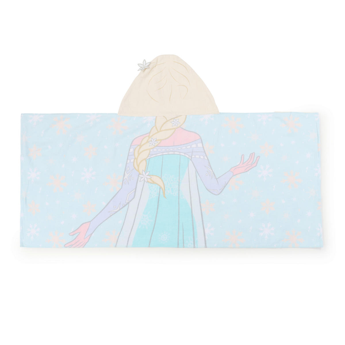 KAPUZENBADETUCH DISNEY FROZEN 130/56 cm  - Hellblau, Basics, Textil (130/56cm)