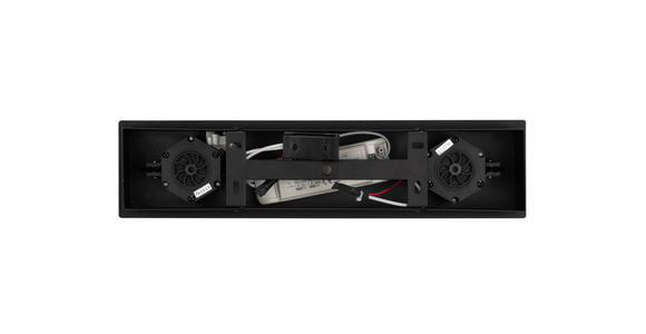 LED-HÄNGELEUCHTE Kent 118/10/170 cm   - Schwarz, Design, Kunststoff/Metall (118/10/170cm) - Dieter Knoll