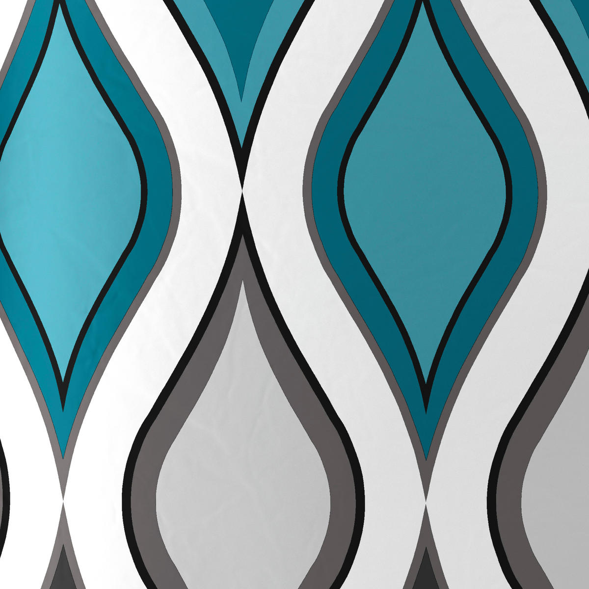 BETTWÄSCHE Satin 200/200 cm  - Blau, KONVENTIONELL (200/200cm) - Esposa