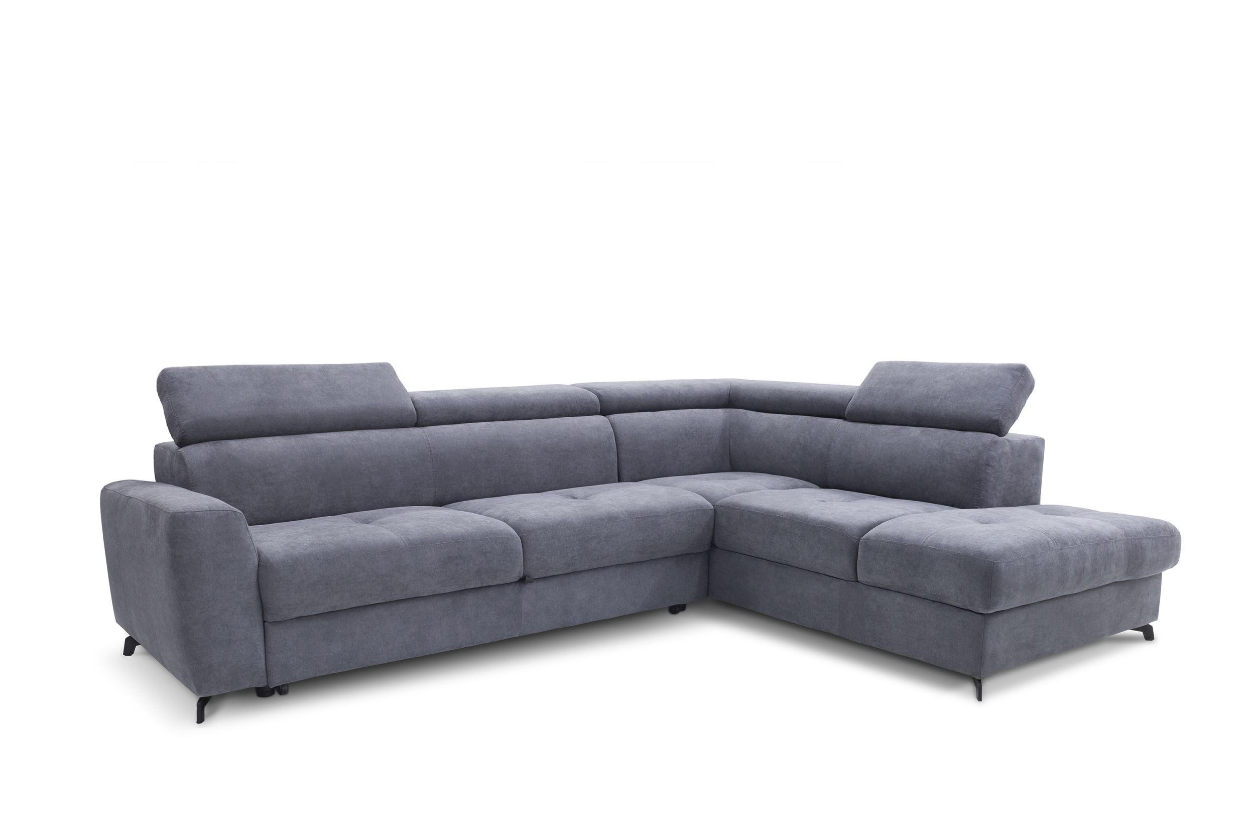 COLȚAR EXTENSIBIL lemn, material pe bază de lemn gri închis  - gri închis/negru, Design, lemn/metal (280/79/218cm) - Welnova