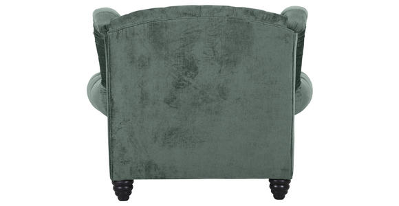 XXL-SESSEL - Petrol/Schwarz, Design, Holz/Textil (127/106/149cm) - Landscape