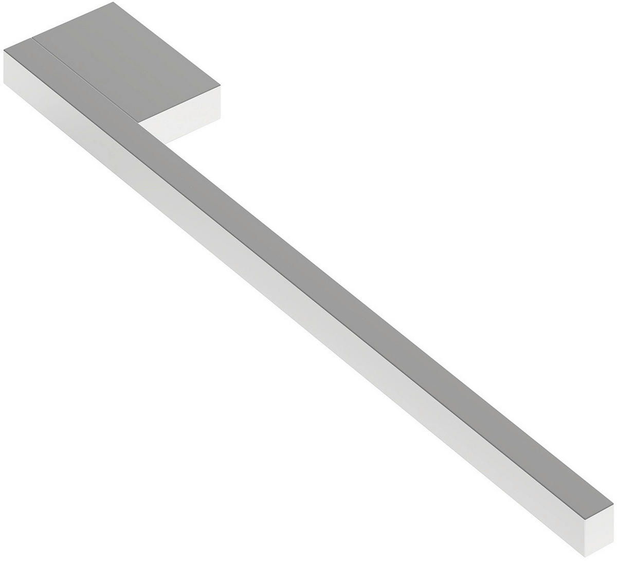 HANDTUCHHALTER Chromfarben  - Chromfarben, Design, Metall (6/1,5/39cm) - Dieter Knoll