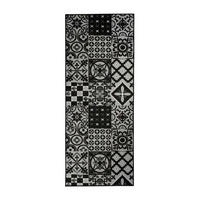 LÄUFER 80/700 cm Schwarz  - Schwarz, Design, Kunststoff/Textil (80/700cm) - Novel