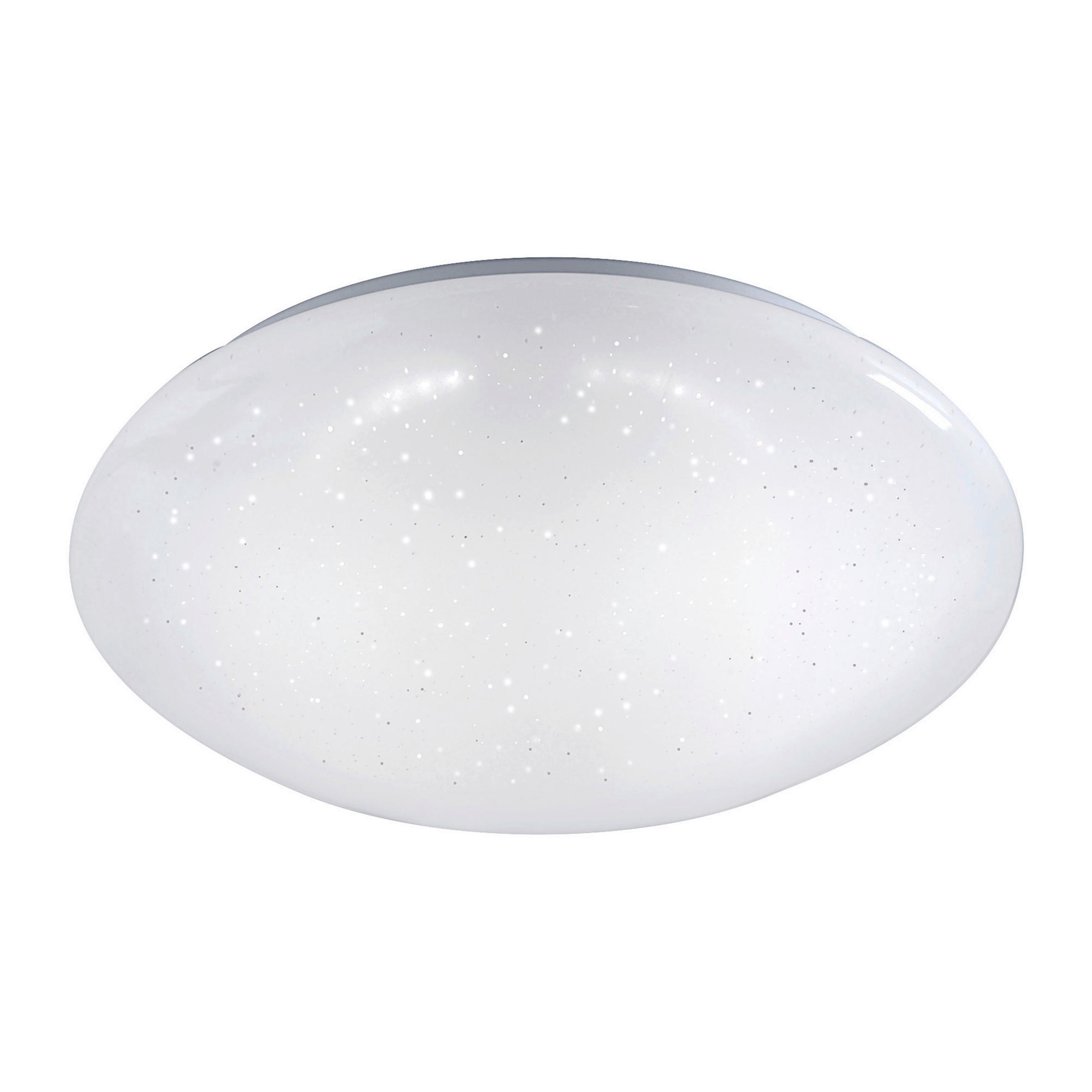 Just Light Led-Deckenleuchte Skyler Weiß 35x12x35 cm