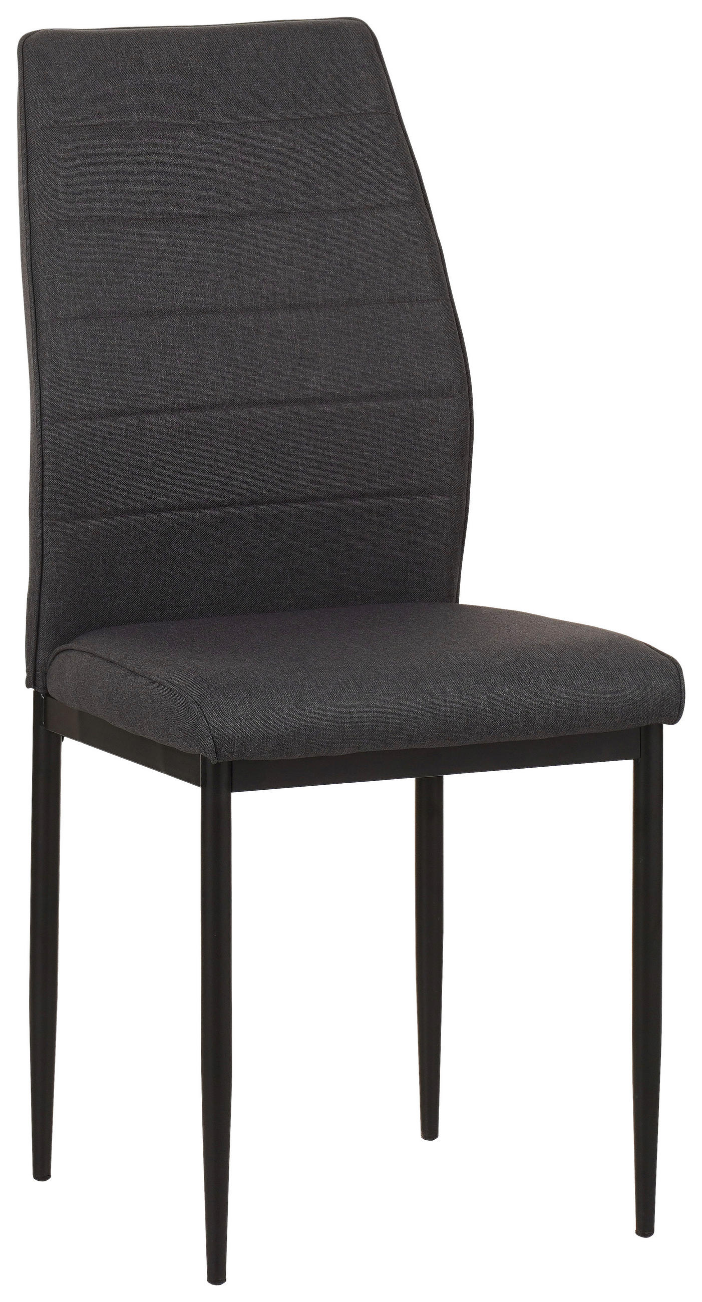 ŽIDLE, šedá - šedá/černá, Moderní, kov/textil (43,5/96/58cm) - Carryhome