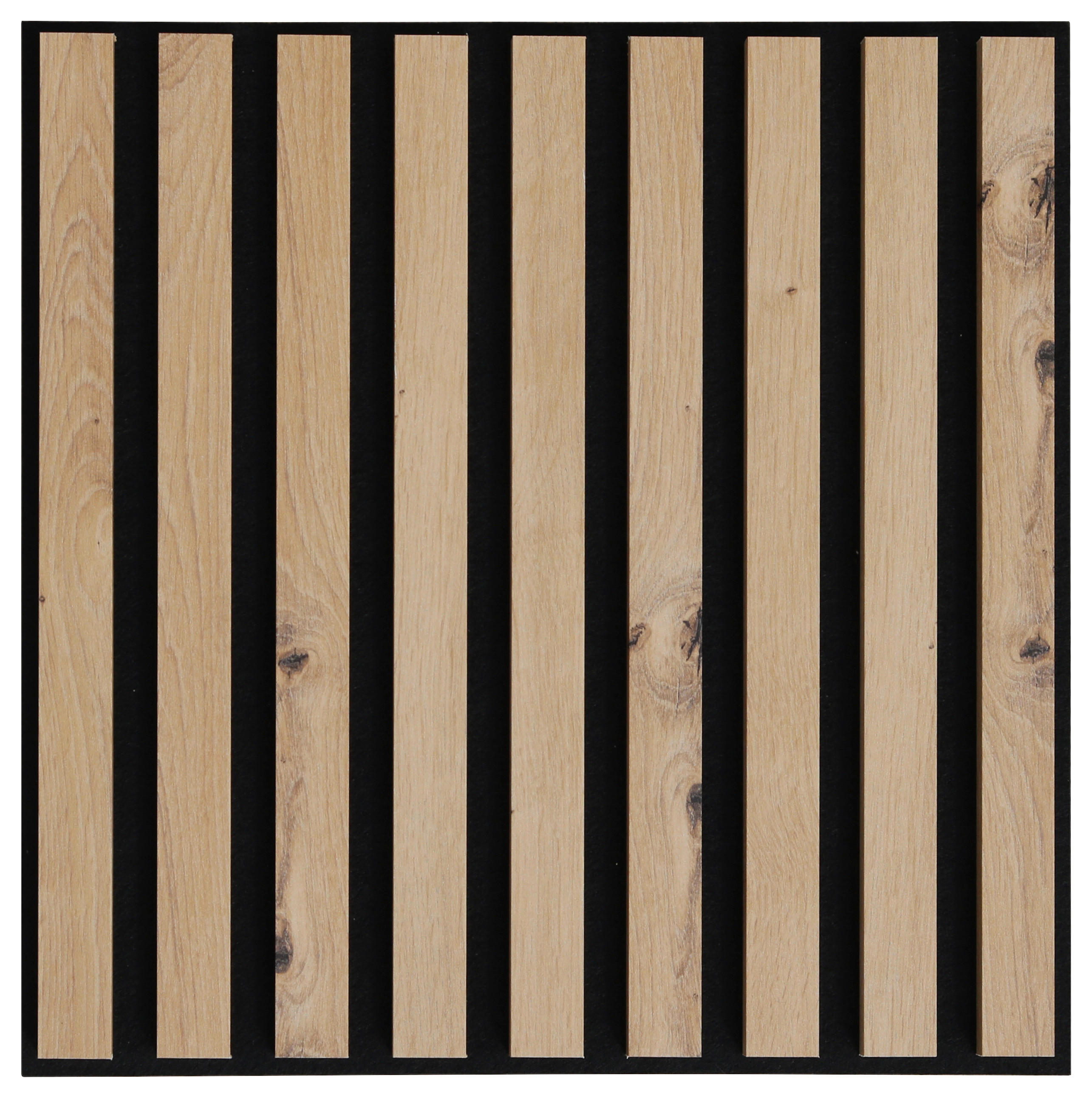 AKUSZTIKUS PANEL 6-OS-SZETT - Artisan tölgy, Design, faalapú anyag/textil (40/40/1,8cm) - Xora