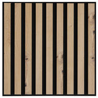 AKUSZTIKUS PANEL 6-OS-SZETT - Artisan tölgy, Design, faalapú anyag/textil (40/40/1,8cm) - Xora