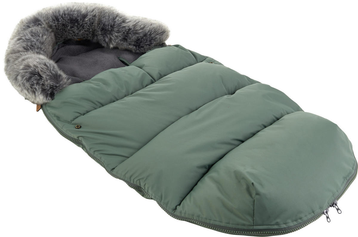 FUSSSACK TRENDY L  - Grün, Basics, Kunststoff/Textil (50/100cm) - Jimmylee