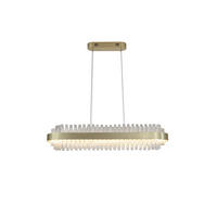 SVJETILJKA VISEĆA  25/150 cm      Cordoba  - boje mjeda/prozirno, Design, staklo/metal (25/150cm)