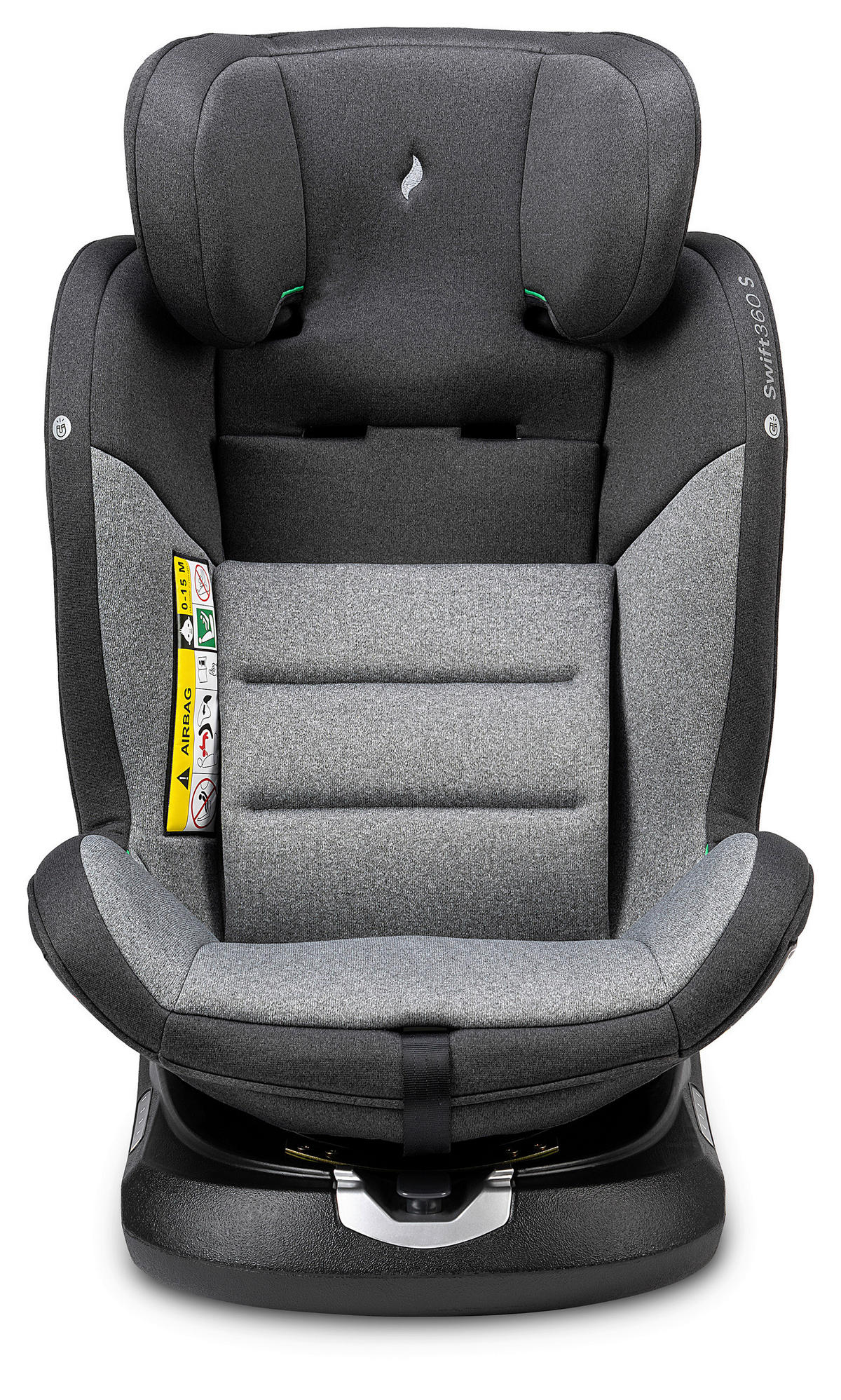 REBOARDER-KINDERSITZ SWIFT360S ECE R 129 i-SIZE  - Dunkelgrau/Hellgrau, Basics, Kunststoff/Textil (44/60/50cm) - Osann
