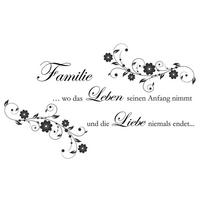 WANDTATTOO  - Multicolor, Basics, Kunststoff (50/70cm) - Euroart