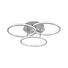 LED-DECKENLEUCHTE - Silberfarben, Design, Kunststoff/Metall (56/56/13cm) LED-DECKENLEUCHTE - Silberfarben, Design, Kunststoff/Metall (56/56/13cm)