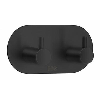 HAKEN  in Schwarz  - Schwarz, Basics, Metall (9,4/4,8/3cm)