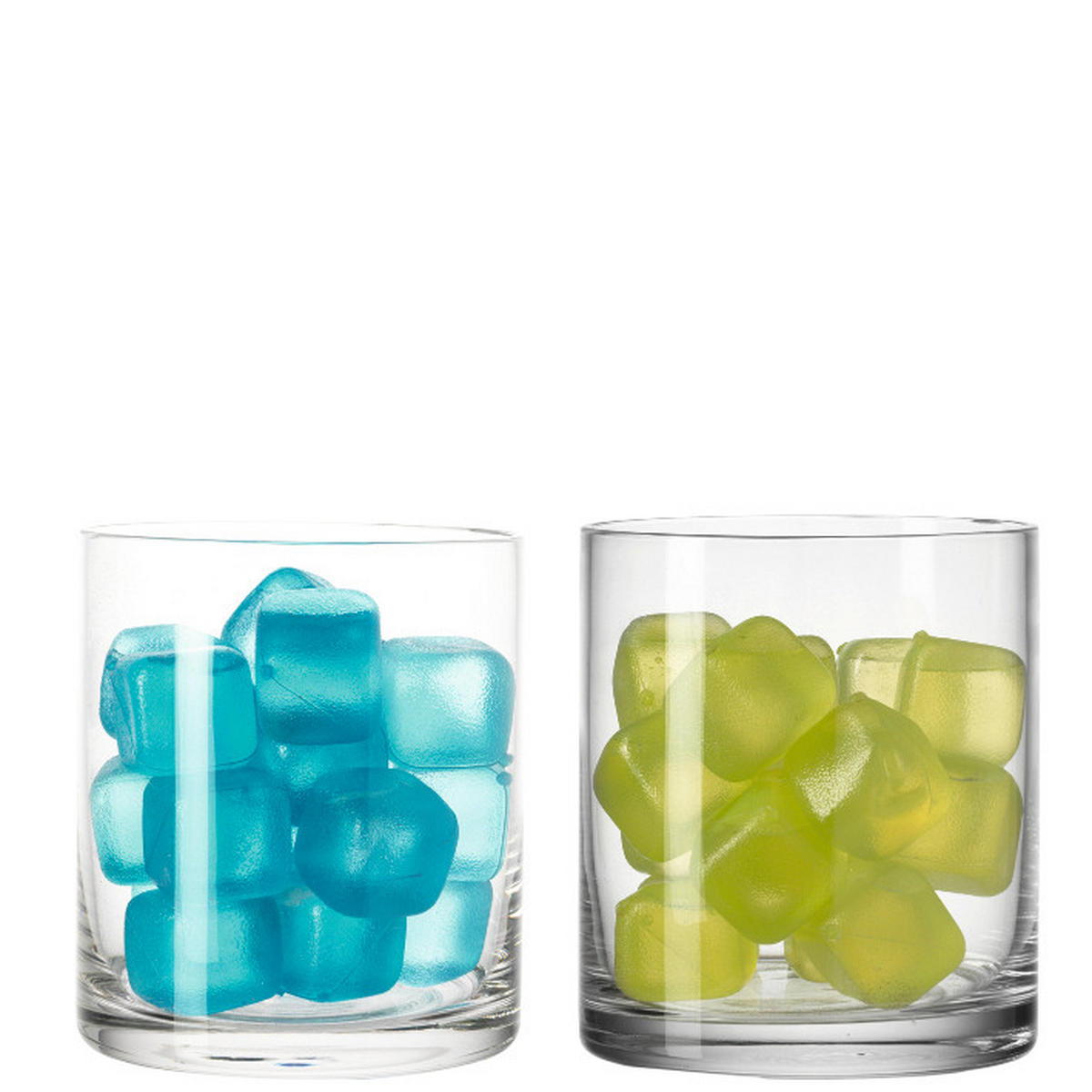 MEHRWEG-EISWÜRFEL - Gelb, Basics, Kunststoff (6,4/16/6,4cm) - Leonardo