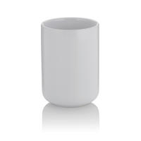 ZAHNPUTZBECHER Keramik  - Weiß, Basics, Keramik (7,5/10cm) - Kela