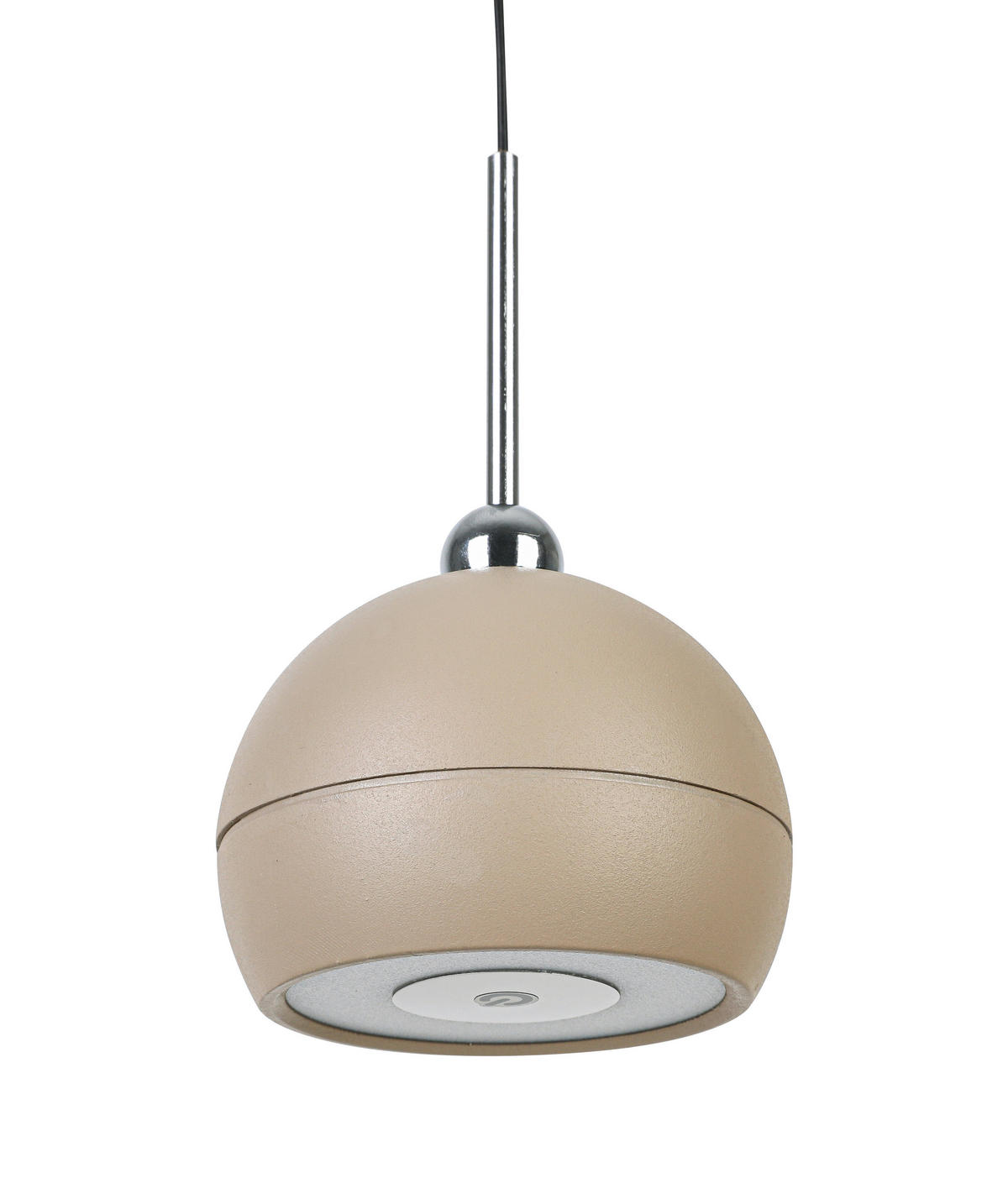 LED-HÄNGELEUCHTE Modula 80-200/9/9 cm  - Sandfarben, Design, Kunststoff/Metall (80-200/9/9cm) - Novel