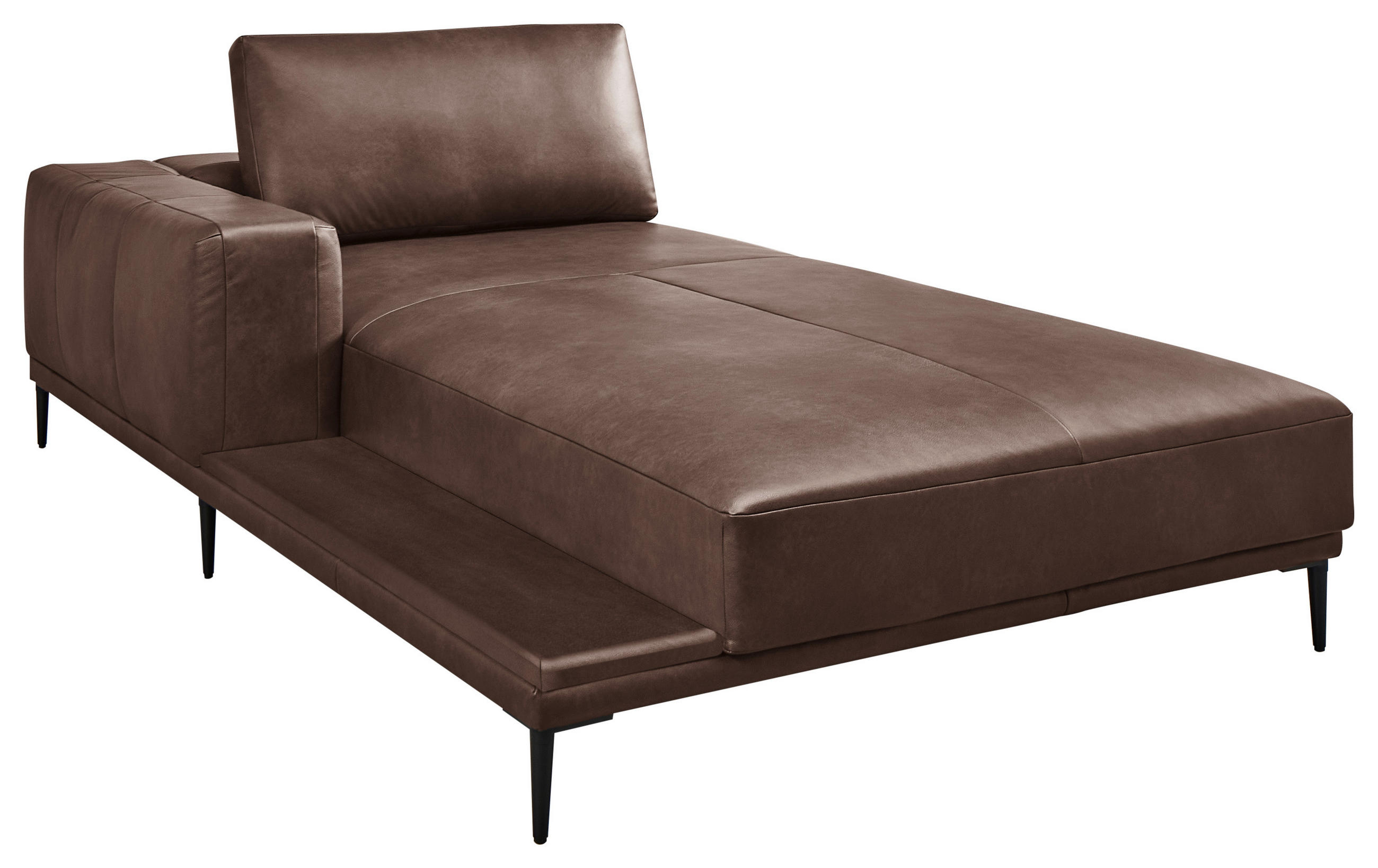LIEGE Echtleder Braun  - Schwarz/Braun, Design, Leder (225/85/141cm) - Belluti