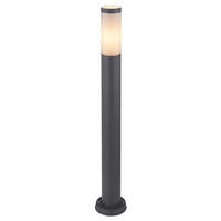AUßENLEUCHTE 12,7/80 cm   - Anthrazit/Opal, Basics, Kunststoff/Metall (12,7/80cm) - Globo