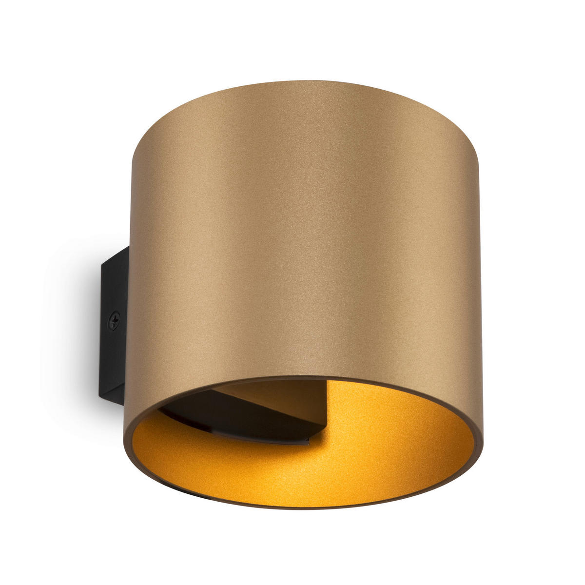 WANDLEUCHTE Ceiling & Wall 10/8,8 cm   - Goldfarben, Trend, Metall (10/8,8cm) - MAYTONI