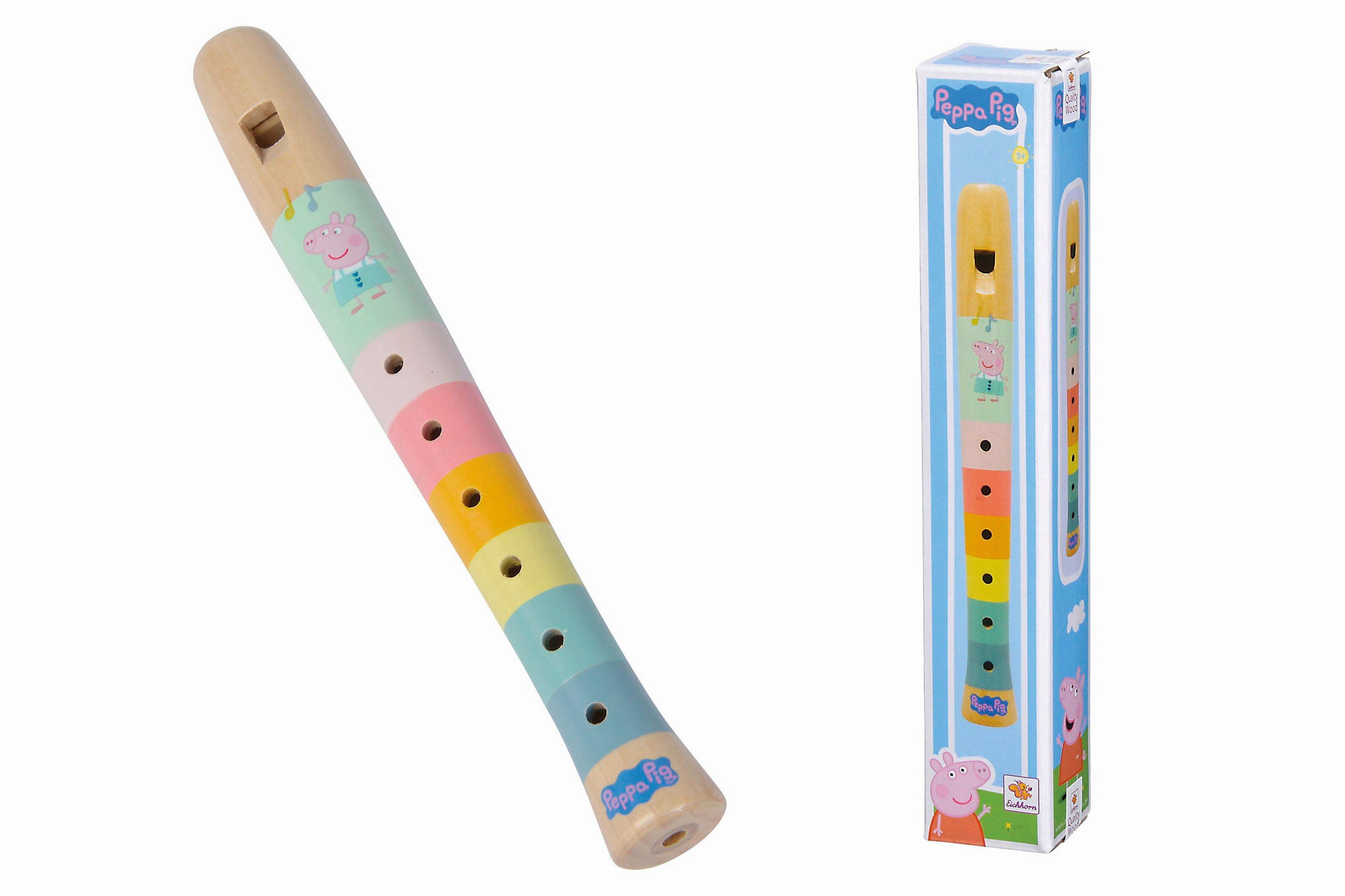 SET ZA GLAZBU  PEPPA PIG  - višebojno, Basics, drvo (3,50/3,50/21cm) - Simba
