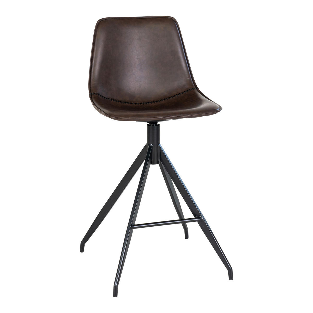 BARPALL SET i brun  - brun/svart, Modern, metall/textil (44/96/51cm) - MID.YOU