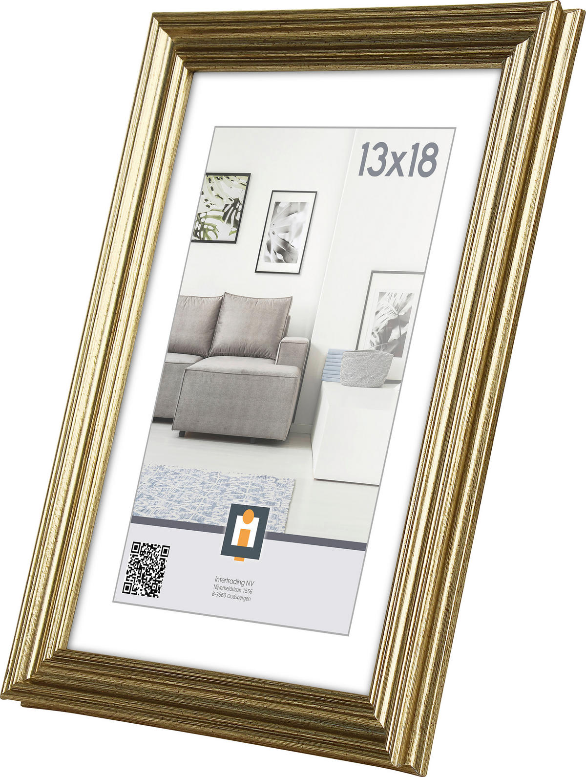 BILDERRAHMEN - Champagner, Basics, Glas/Kunststoff (15/20/1.2cm)