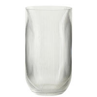 VASE  - Transparent, Basics, Glas (16,7/16,7/30cm) - Ambia Home