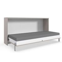 KLAPPBETT 90/200 cm,  in  in Grau, Sahara,  - Grau/Sahara, Design, Holz/Holzwerkstoff (90/200cm) - Carryhome