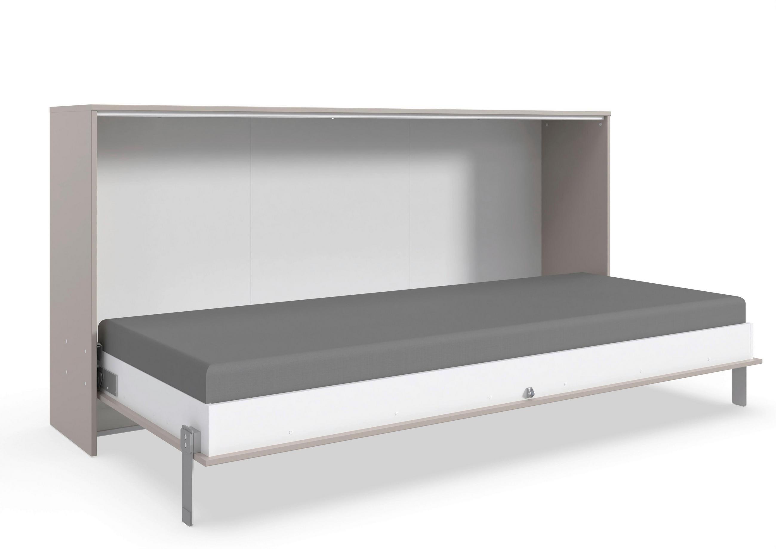 Carryhome Klappbett Grau, Sahara 90x200 cm