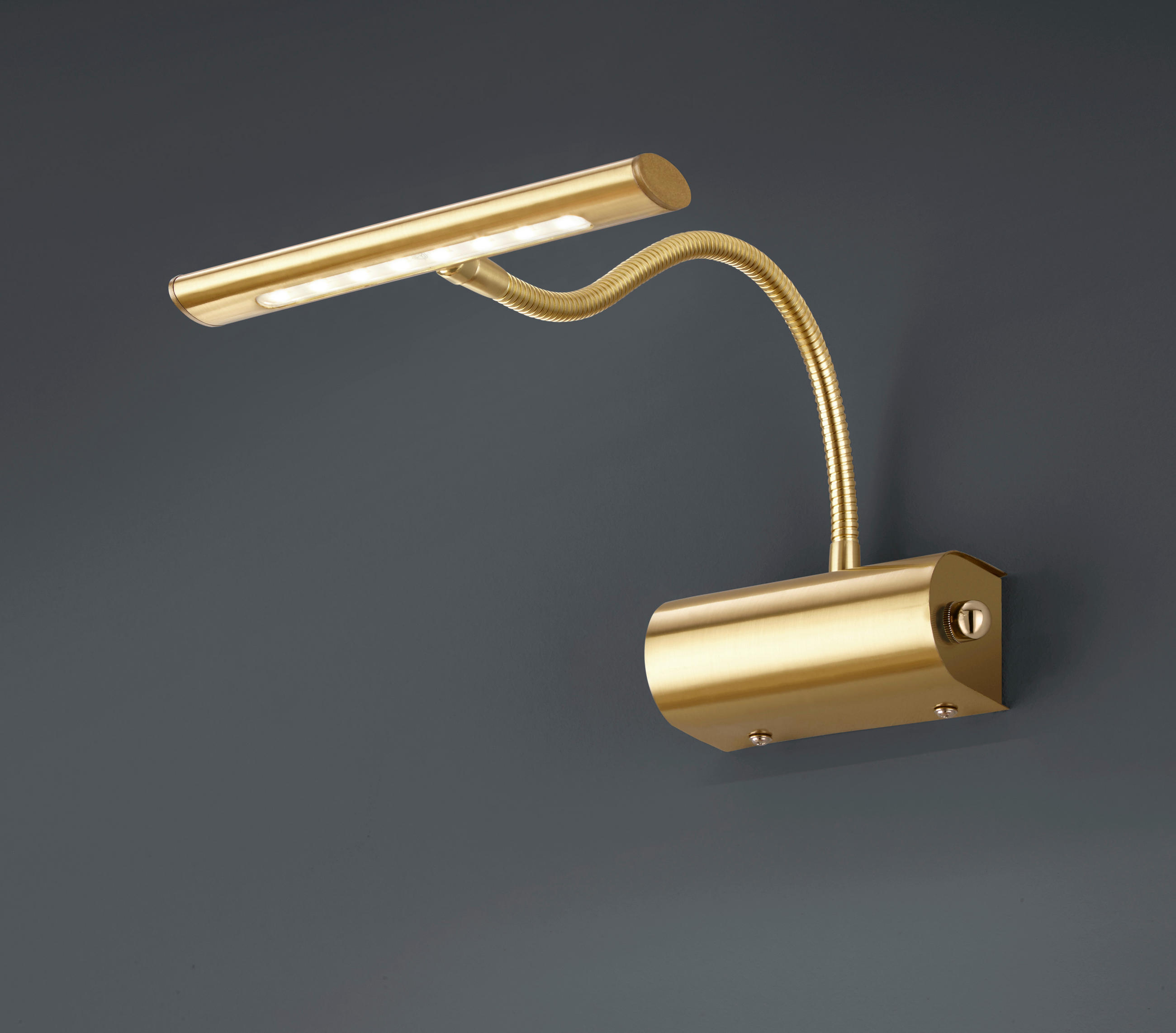 LED-WANDLEUCHTE  18 cm  - Messingfarben, LIFESTYLE, Metall (18cm) - Trio Leuchten