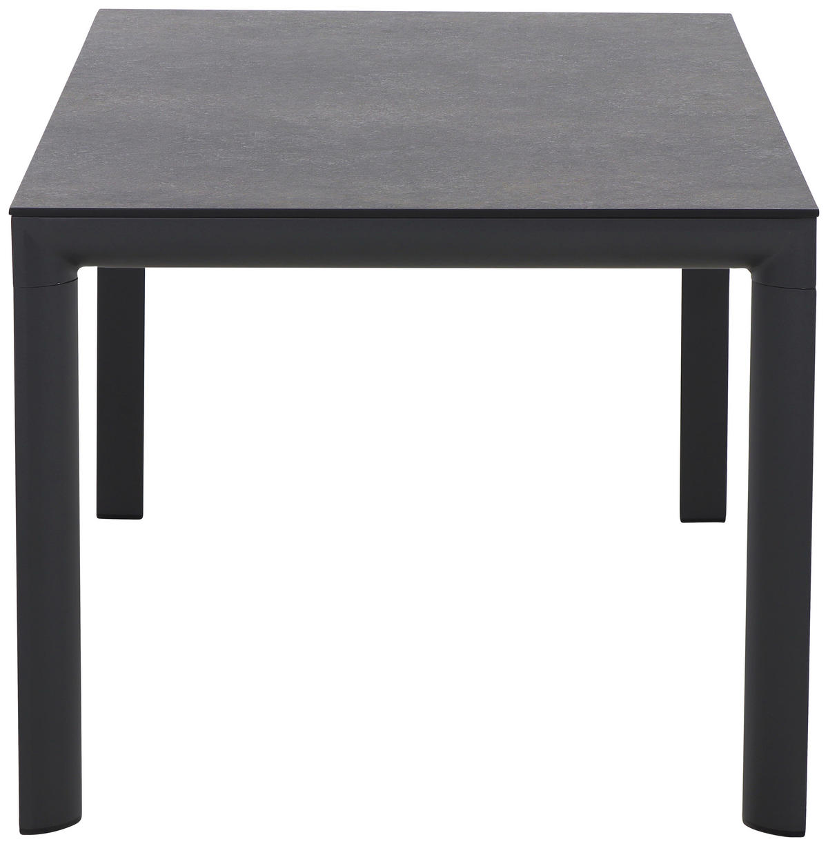 GARTENTISCH 140/90/74 cm Metall quadratisch  - Anthrazit/Titanfarben, Basics, Kunststoff/Metall (140/90/74cm) - Siena Garden