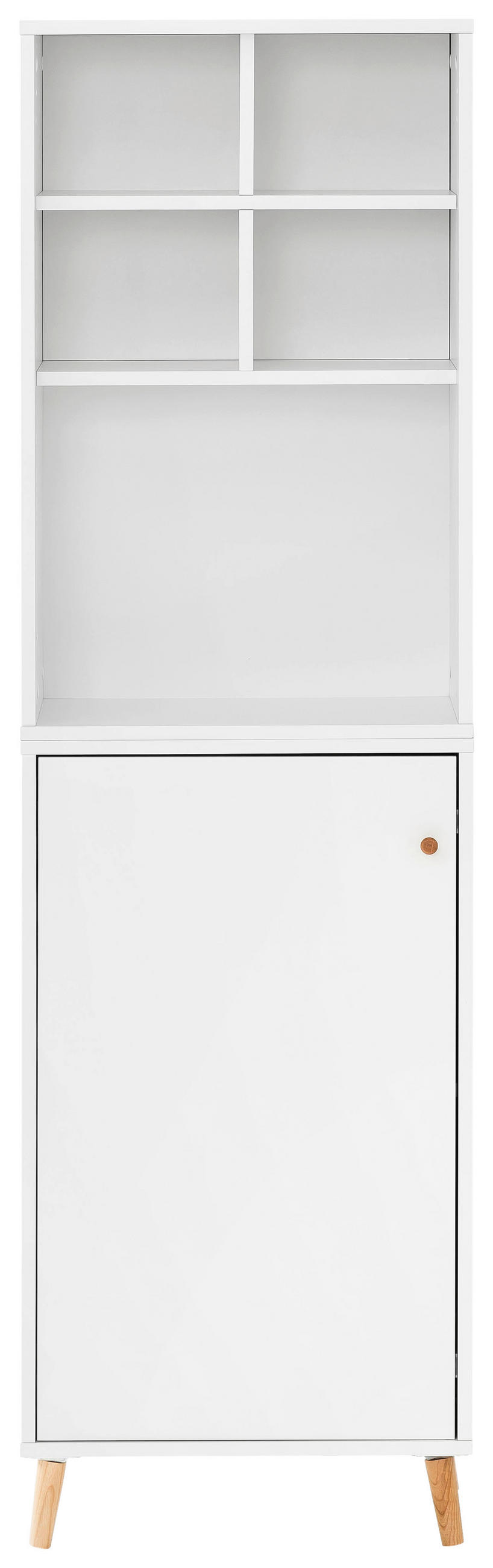 AKTENSCHRANK Weiß  - Weiß, MODERN, Holzwerkstoff (50,95/174,2/41cm) - MID.YOU