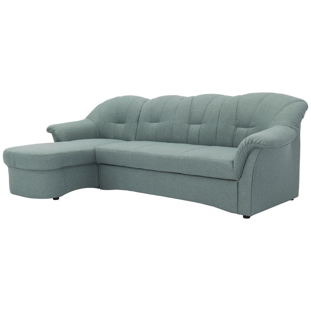 Thumbnail - Mid.you Ecksofa, Hellblau, Textil, Uni, 3-Sitzer, L-Form, 233x142 cm, Made in EU, FSC Mix, Wohnzimmer, Sofas & Couches, ...