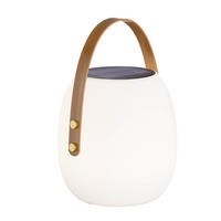 AKKU-TISCHLEUCHTE Schöner Wohnen 22/34 cm  - Weiß, KONVENTIONELL, Kunststoff (22/34cm) - Schöner Wohnen