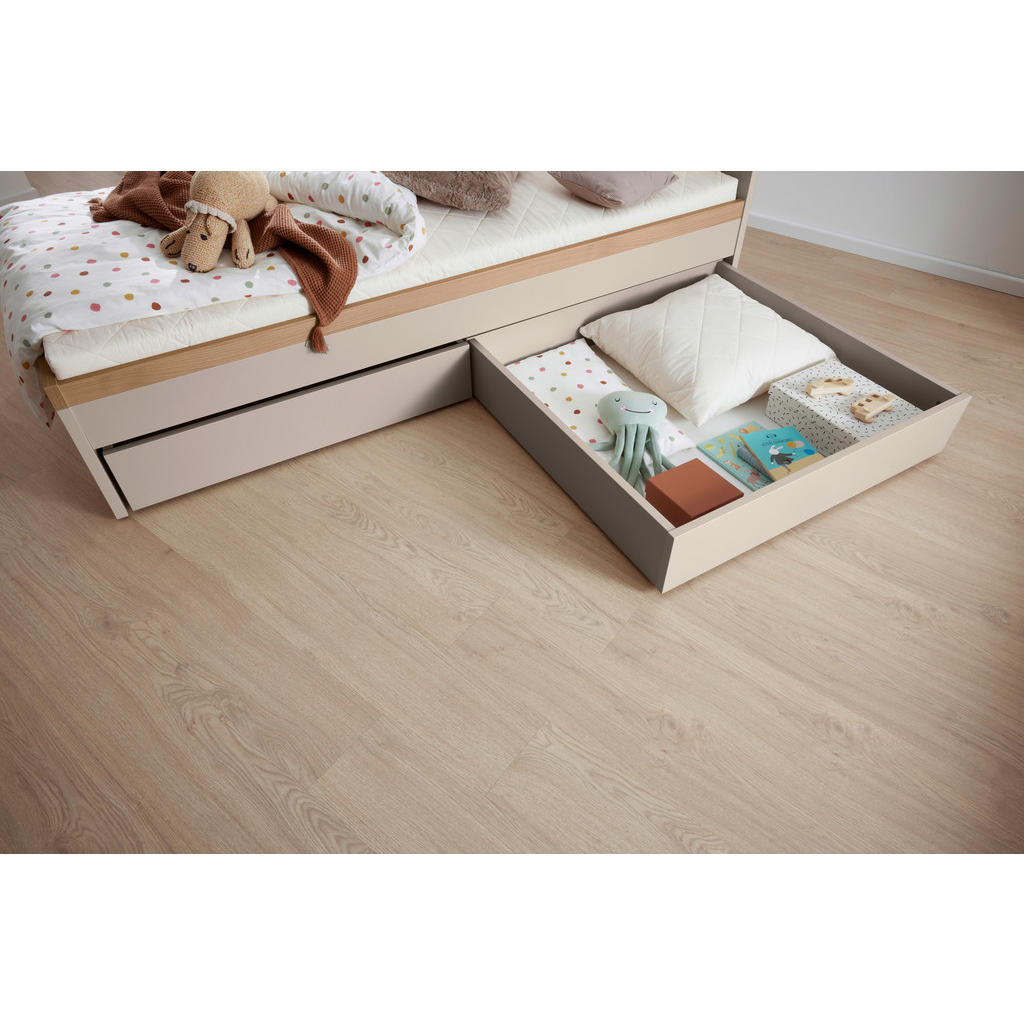 Thumbnail - Paidi Bettkasten Malio, Beige, Natur, Kaschmir, Holzwerkstoff, 95.2x20x98.5 cm, Blauer Engel, Goldenes M, Kinder- & Juge...