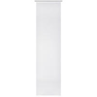 FLÄCHENVORHANG in Weiß halbtransparent  - Weiß, Basics, Textil (60/255cm) - Boxxx