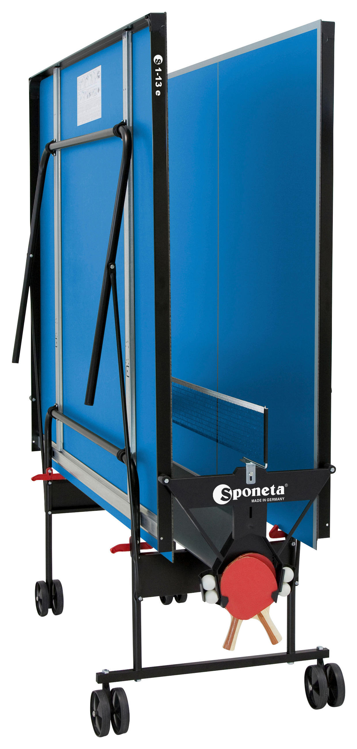 TISCHTENNISTISCH OUTDOOR - Blau, KONVENTIONELL, Metall (274/152,5/76cm)