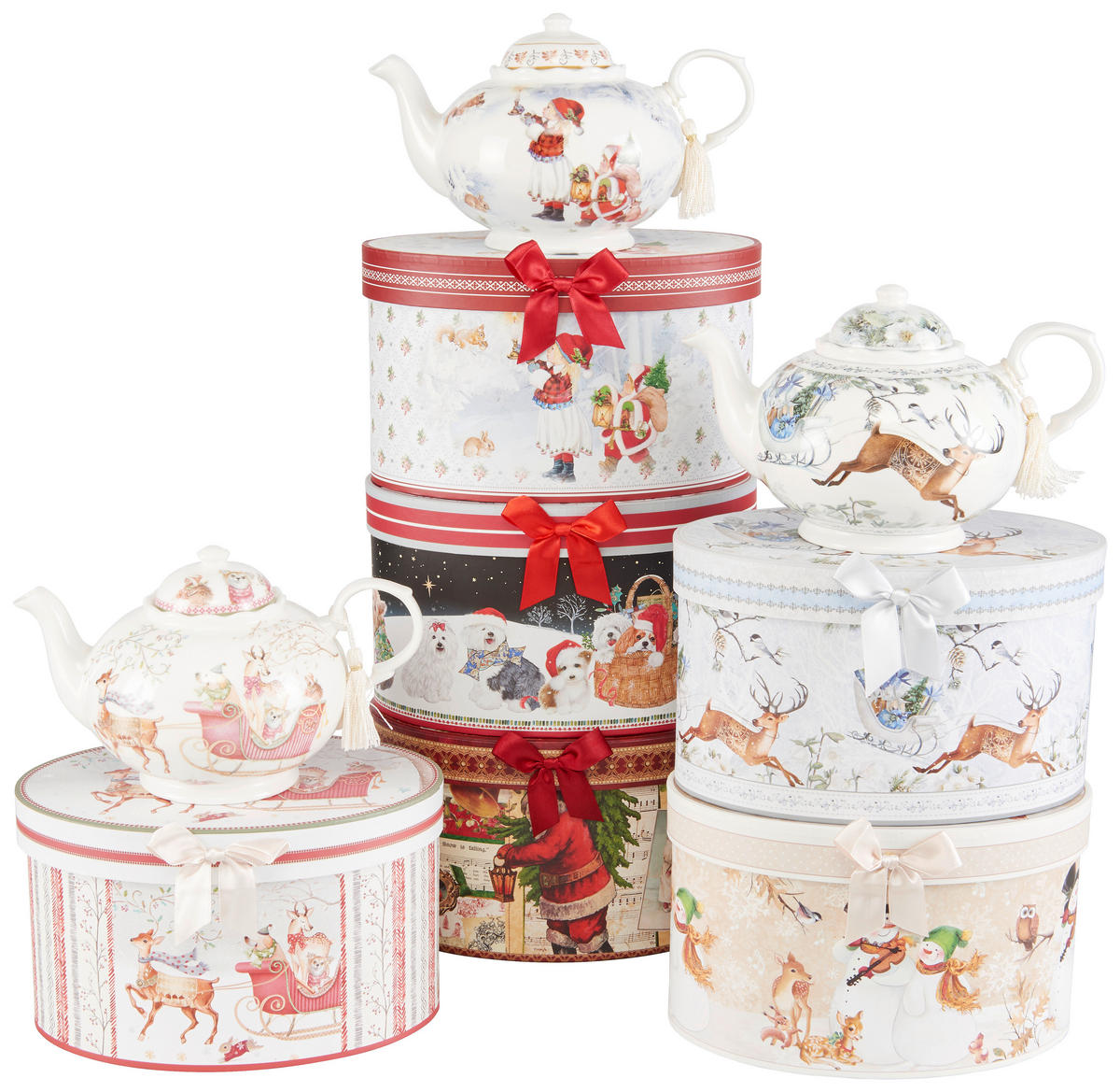 CEAINIC  - multicolor, Lifestyle, ceramică (22,8/14cm) - X-Mas