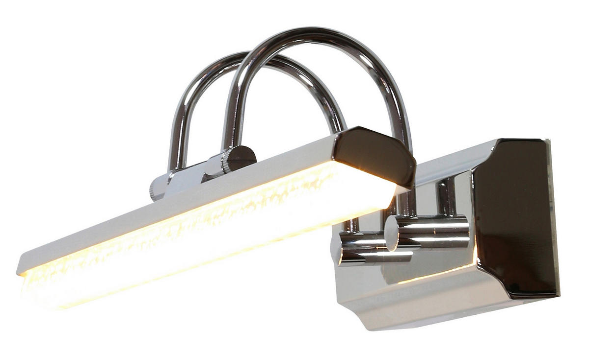 TAVELBELYSNING Gizel 12/40/11 cm   - kromfärg, Design, metall (12/40/11cm)