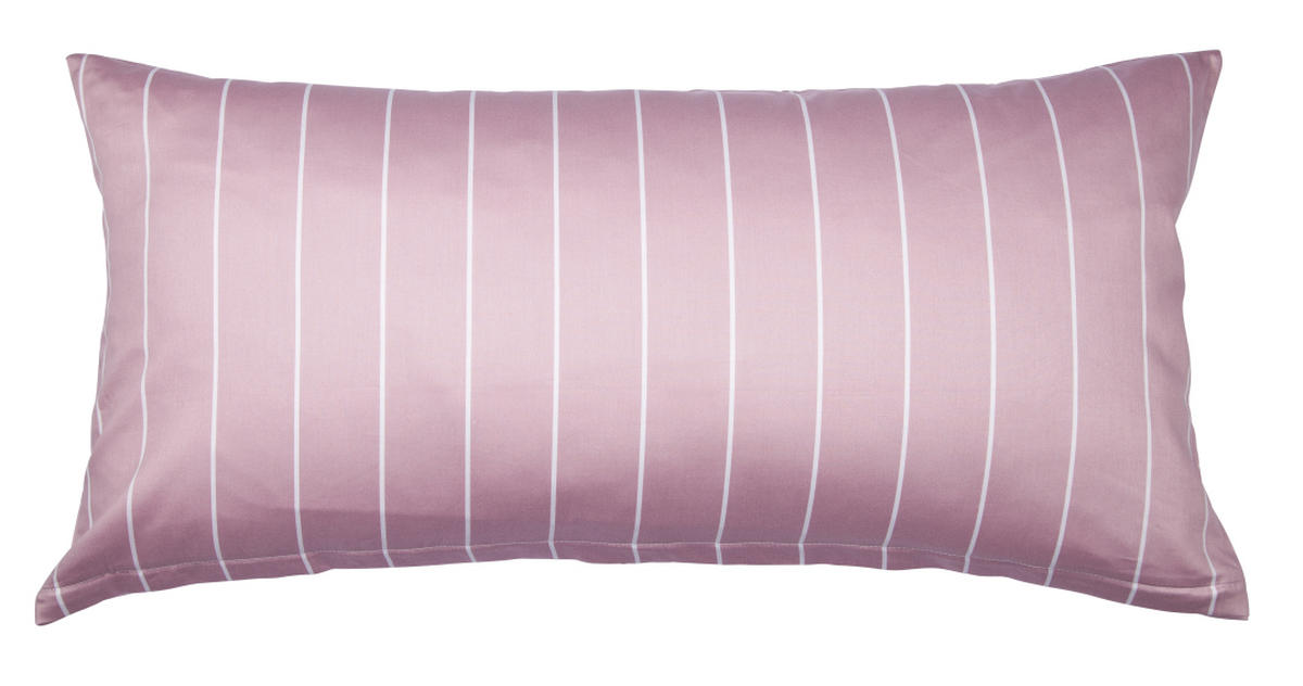 KISSENHÜLLE Giulietta 40/80 cm  - Rosa/Weiß, KONVENTIONELL, Textil (40/80cm) - Janine
