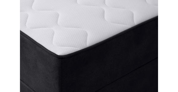 BOXBETT 120/200 cm  in Schwarz  - Schwarz, KONVENTIONELL, Kunststoff/Textil (120/200cm) - Carryhome