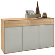 SIDEBOARD 152/88/45 cm  - Wildeiche/Perlmutt, Design, Holz/Holzwerkstoff (152/88/45cm) - Valnatura