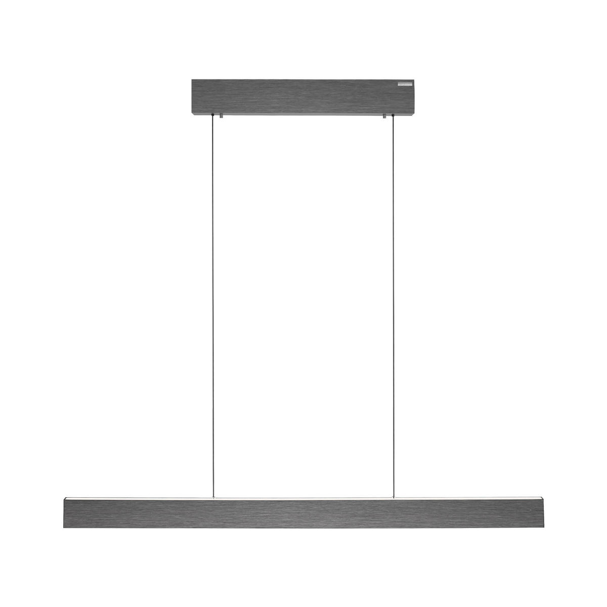 LED-PENDELLEUCHTE 120/8,2/240 cm  - Grau, Design, Kunststoff/Metall (120/8,2/240cm) - Neuhaus PURE