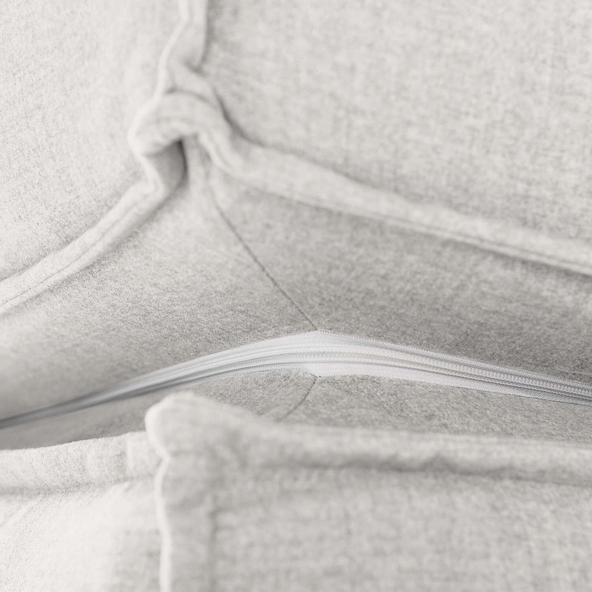 BOXSPRINGBETT 140/200 cm  in Creme  - Creme/Schwarz, Design, Textil (140/200cm) - home24