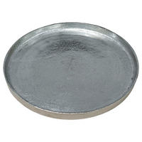 LJUSFAT  - nickelfärgad, Trend, metall (30cm) - Ambia Home