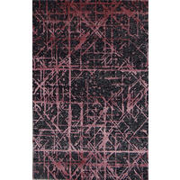 ORIENTÁLNÍ KOBEREC, 200/300 cm černá, pink - pink/černá, Design, textil (200/300cm) - Cazaris