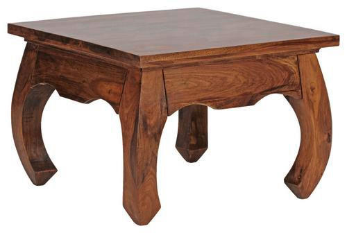 MID.YOU KONFERENČNÝ STOLÍK, farba indického palisandra, drevo, 60/60/40 cm